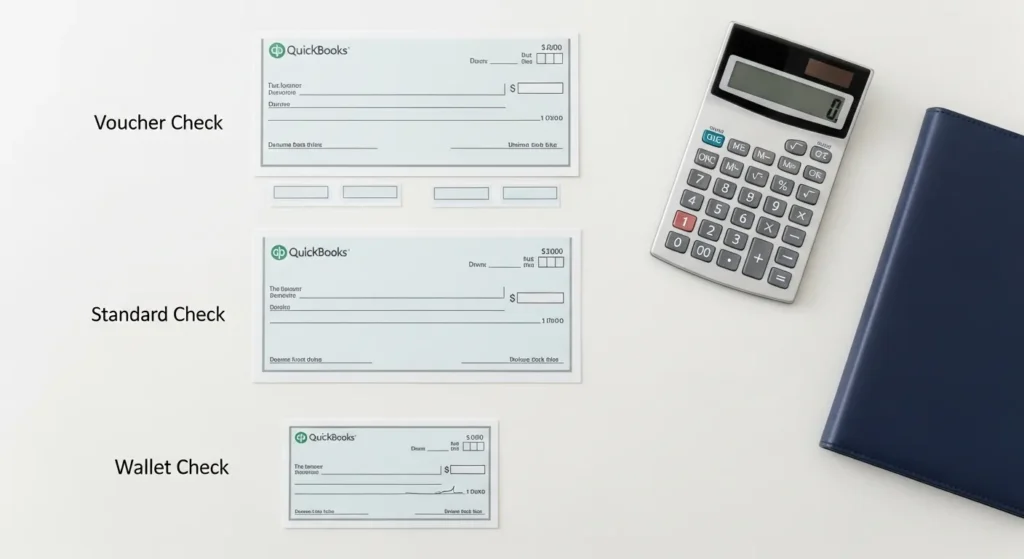Available Check Formats QuickBooks checks