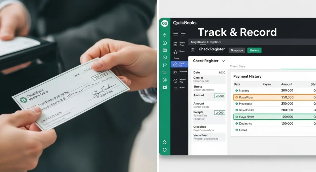 Managing Payments Efficiently With The Help Of Both Physical Copies And Digital Records QuickBooks checks