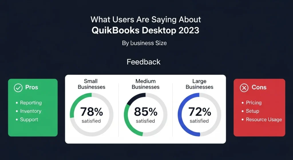 Understanding User Feedback on QuickBooks Desktop 2023