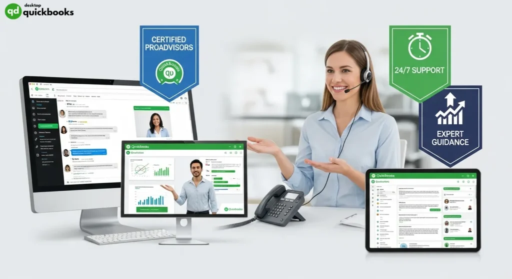 Customer Support and Expert Assistance Intuit QuickBooks