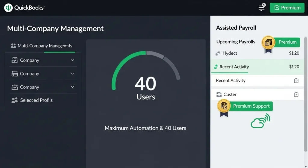 Diamond Plan Maximum Functionality and Automation QuickBooks Enterprise Pricing
