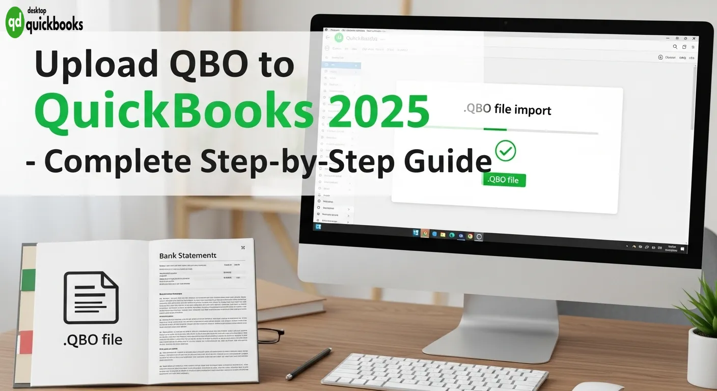 How to Upload .QBO to QuickBooks – Step-by-Step Guide
