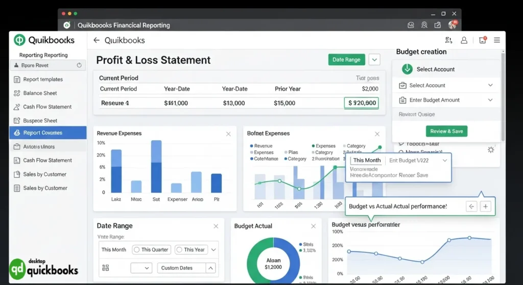 Budgeting Tools & Financial Reports Generation QuickBooks for Dummies