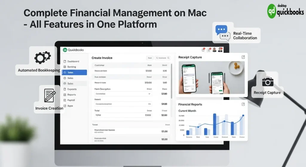 Features of QuickBooks Online for Mac QuickBooks Mac