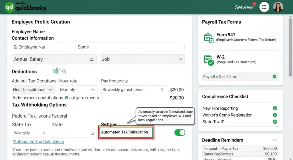Payroll Processing and Tax Preparation Simplified QuickBooks for Dummies