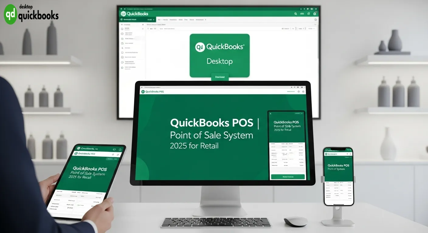 QuickBooks POS Point of Sale System 2025 for Retail