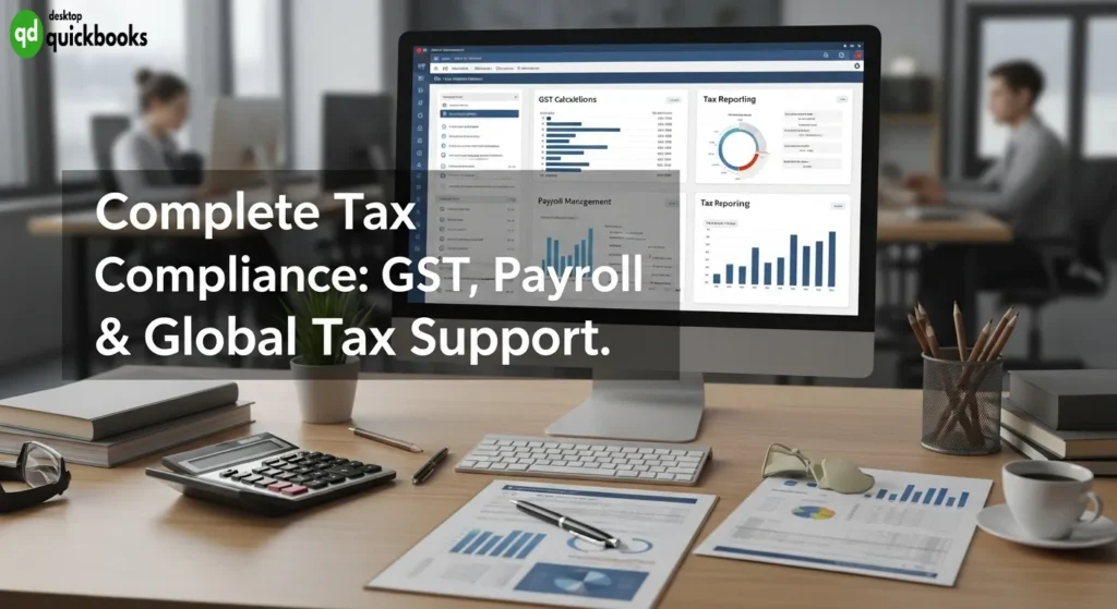 Taxation and Compliance Support Zoho Books vs QuickBooks