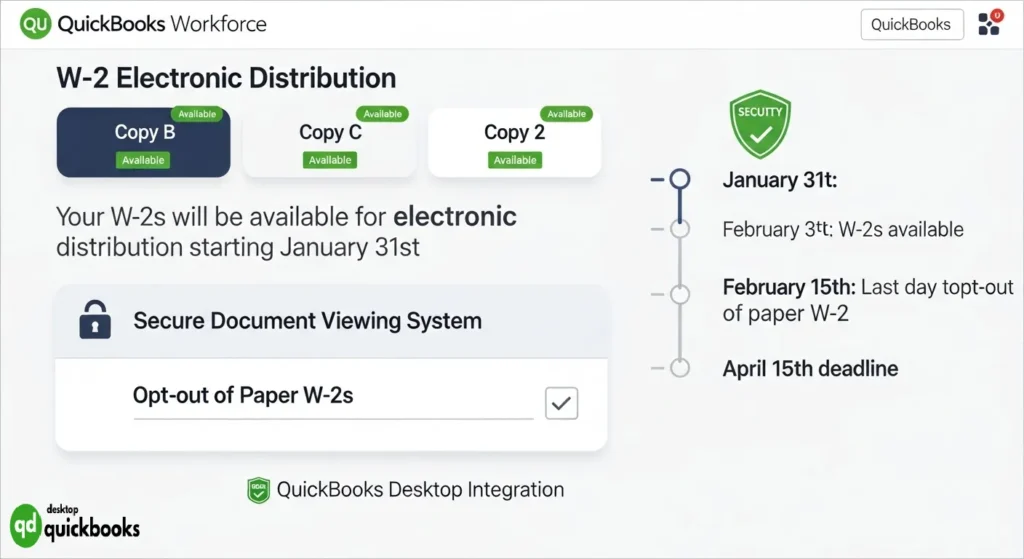 W-2 Forms Management QuickBooks Workforce