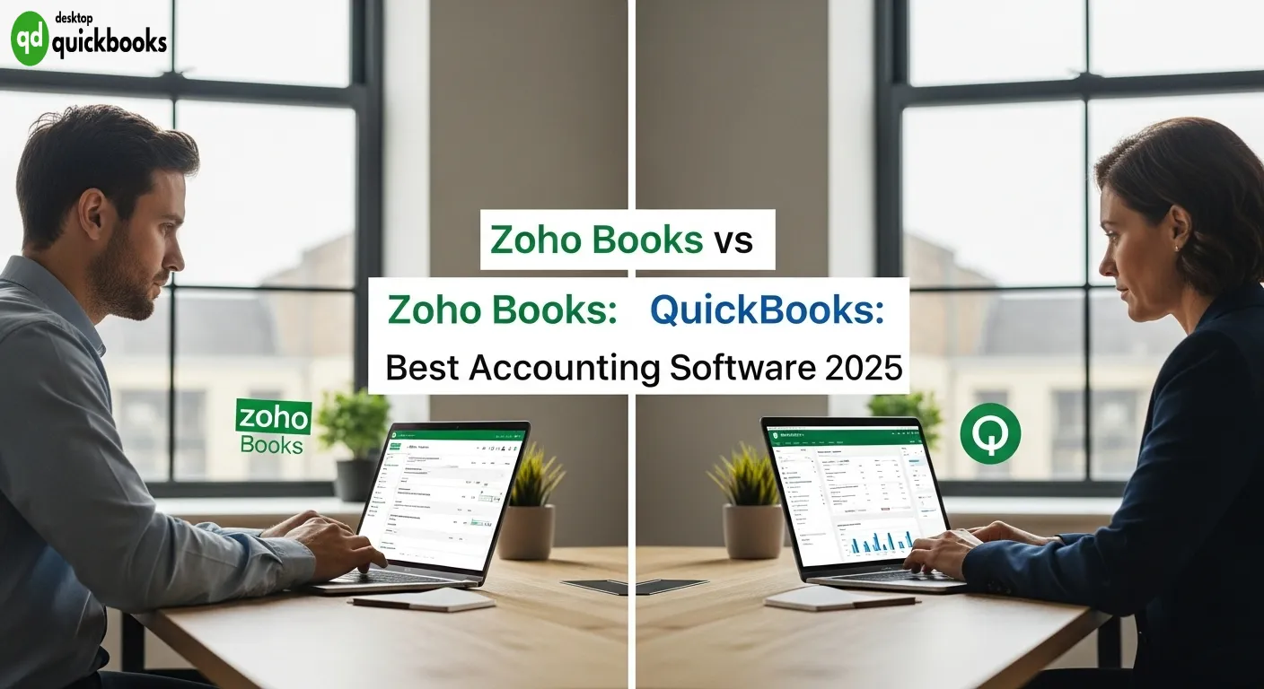 Zoho Books vs QuickBooks Best Accounting Software 2025